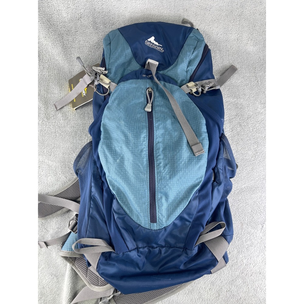 Gregory Backpack Men Large Moroccan Blue Z30 Hiking Ventilated Jetstream DTS